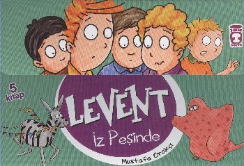 Levent İz Peşinde 1 Set - (5 Kitap), Timaş Çocuk