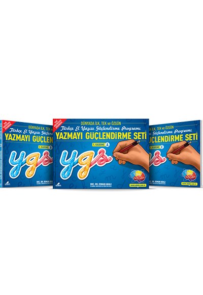 Yazmayı Güçlendirme Seti 1. Kademe 3 Kitap