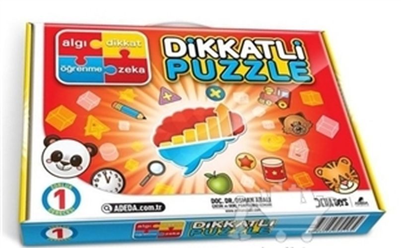 Dikkatli Puzzle (7 Yaş), Adeda Yayınları