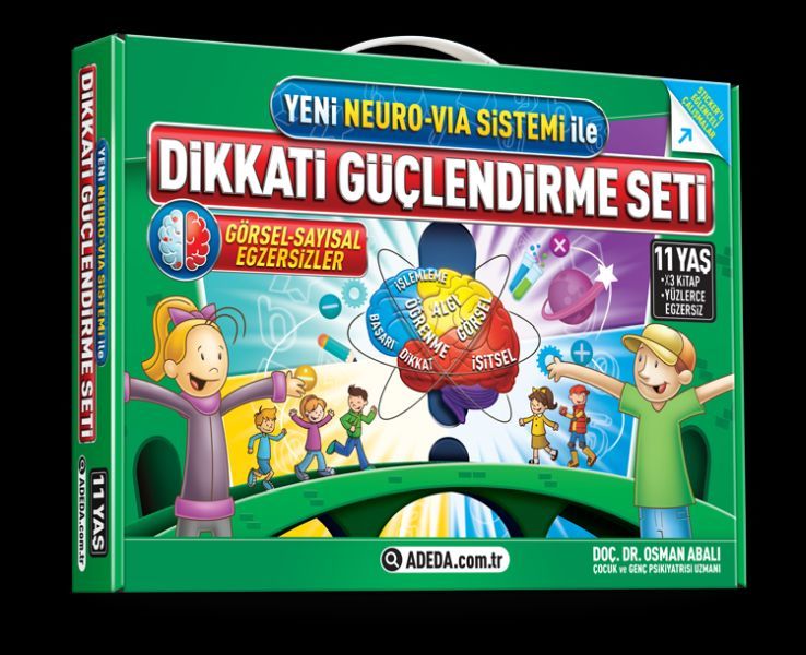 Dikkati Güçlendirme Seti - 5. Sınıf - 11 Yaş, Adeda Yayıncılık