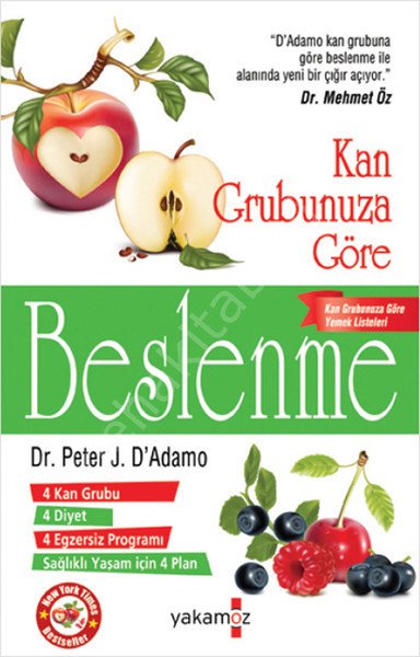 Kan Grubunuza Göre Beslenme, Yakamoz Yayınları
