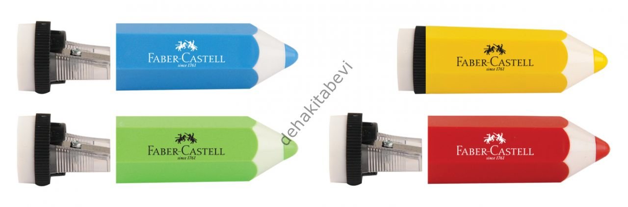 Faber-Castell kalem Şekilli Kalemtraş yeşil renk
