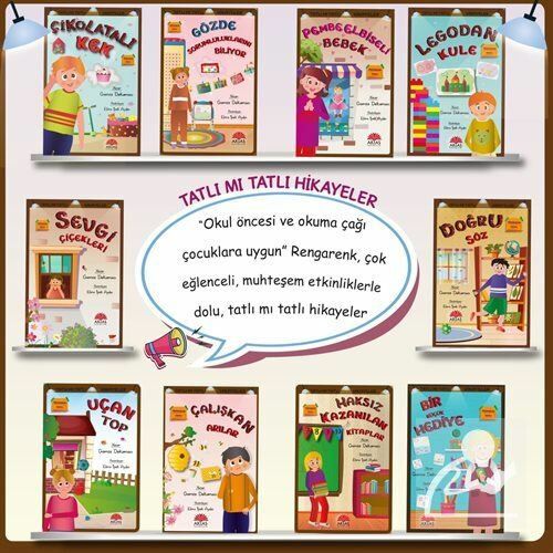 Tatlı Mı Tatlı Hikayeler (Set 10 Kitap) Filolog Gamze Dokumacı