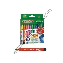 Alpino Keçeli Boya Kalemi Maxi 12 Lİ AR-06