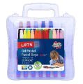 Lets 24 Renk Pastel Boya Plastik Çantalı