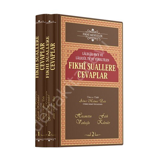 Fıkhi Suallere Cevaplar - (2 Cilt Takım)