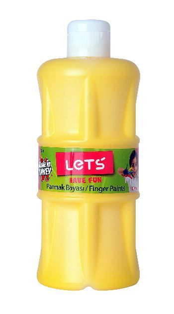 Lets Parmak Boya 500Ml Sarı