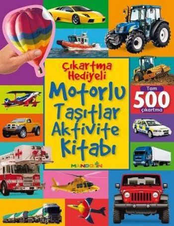 Çıkartma Hediyeli Motorlu Taşıtlar Aktivite Kitabı, Kolektif