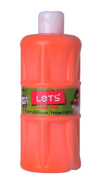 Lets Parmak Boya 500Ml Turuncu