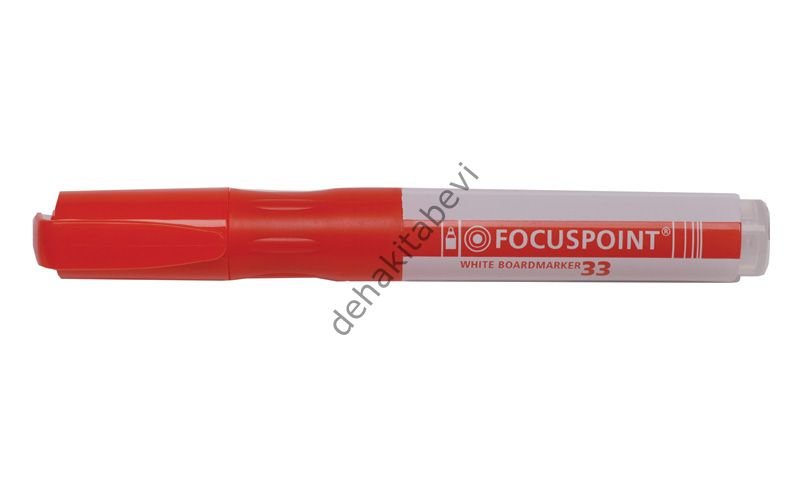 Focuspoınt 33 Kartuşlu Tahta Kalemi Kırmızı X 12 Adet