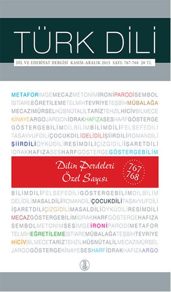 Türk Dili Dergisi Sayı 767 768