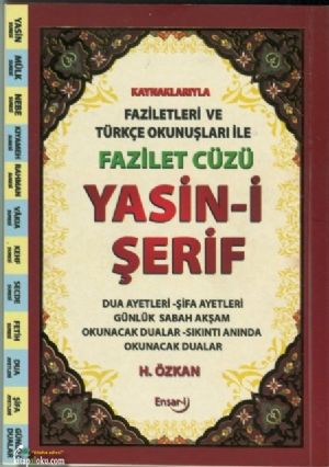 Fazilet Cüzü Yasini Şerif Çanta Boy, Ensari