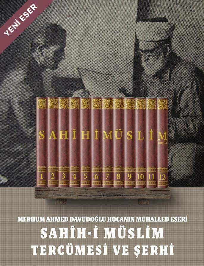 Sahih-i Müslim Tercümesi ve Şerhi, Ahmed Davudoğlu, 12 Cilt, Takım, Rıhle Kitap