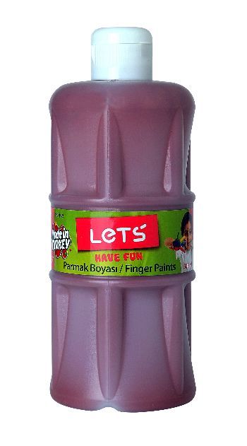 Lets Parmak Boya 500Ml Kahve