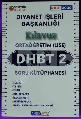 2020 DHBT 2 Ortaöğretim Lise Klavuz Soru Bankası, Ahsen Yayıncılık