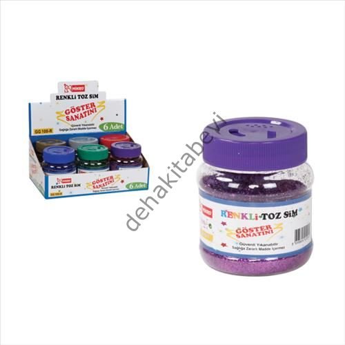 MİKRO GG 100-R 6 LI TOZ SİM 100 GR 6 Renk 6 Adet
