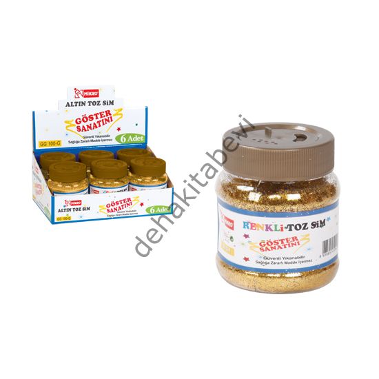 MİKRO GG-100-G 100GR ALTIN TOZ SİM 1 adet