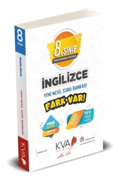 8. Sınıfİngilizce Yeni Nesil Soru Bankası, Kva Yayınları