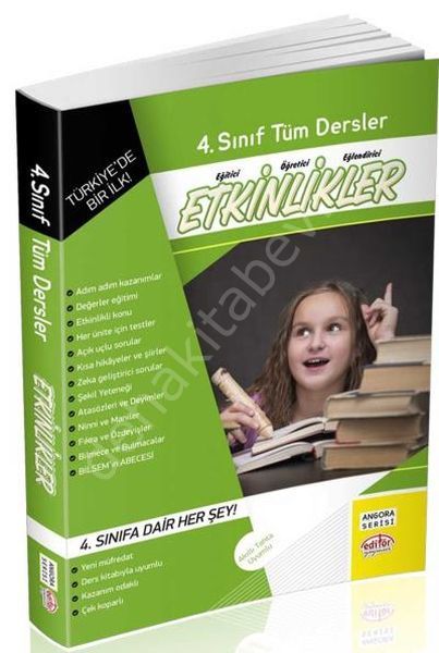4. Sınıf Angora Tüm Dersler Etkinlikler, Editör Yayınevi
