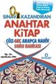 Sınav Kandıran Anahtar Kitap Çöz - Geç Arapça Nahiv Soru Bankası, Ensar Neşriyat