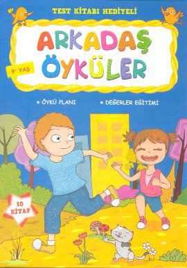 Arkadaş Öyküler Seti (10 Kitap Takım) (9 + Yaş)