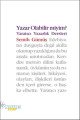 Yazar Olabilir miyim?; Yaratıcı Yazarlık Dersleri, Notos Kitap Yayınevi