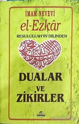 El Ezkar Dualar ve Zikirler, Karton Kapak, Ravza