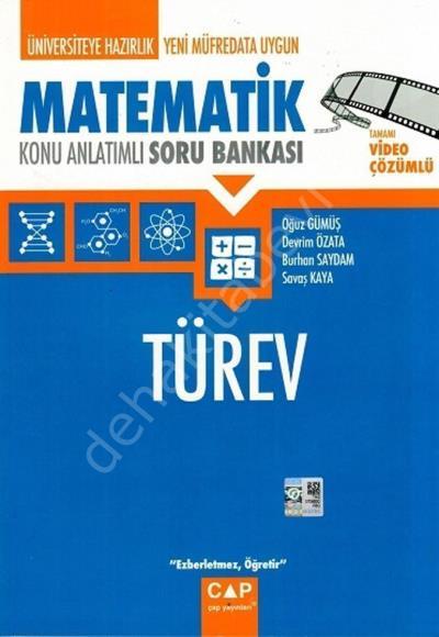 Üniver. Hazırlık Matematik Türev Konu Anla. Soru Bankası -2020, Çap Yayınları