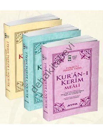 Kur'ân-ı Kerîm Meâli (Roman Boy, Metinsiz, Kod:109)