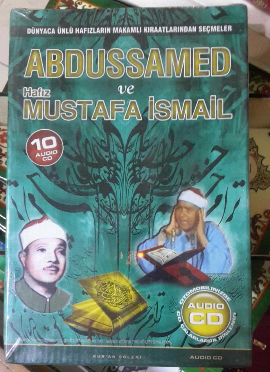 Makamlı Kıraatlar Abdussamed ve Mustafa İsmail 10 Audio CD