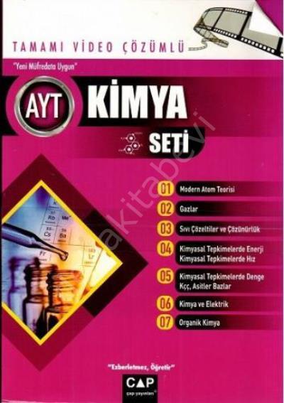 AYT Kimya Seti 2020, Çap Yayınları