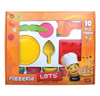 Lets Oyun Hamuru Pizza Seti