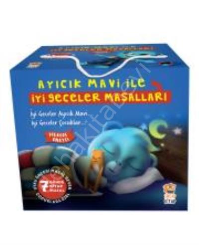 Ayıcık Mavi ile İyi Geceler Masalları Seti (7 Kitap), Sincap Kitap