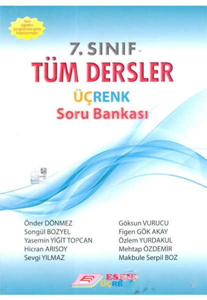 Esen Üçrenk 7. SINIF TÜM DERSLER SORU BANKASI