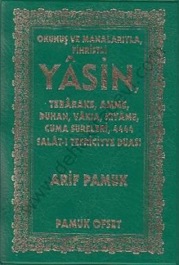 Okunuş ve Manalarıyla Yasin Tebareke, Amme, Yasin:117, Pamuk Yayıncılık
