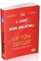 6. Sınıf VIP Tüm Dersler Konu Anlatımlı Kırmızı Kitap, Editör Yayınevi