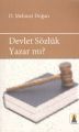 Devlet Sözlük Yazar mı, Dr. Mehmet Doğan