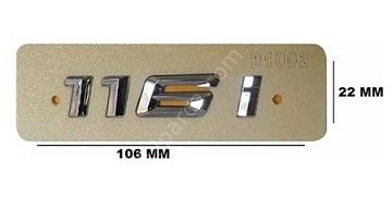 Bmw 116 KROM YAZI