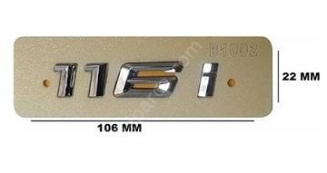 Bmw 116 KROM YAZI