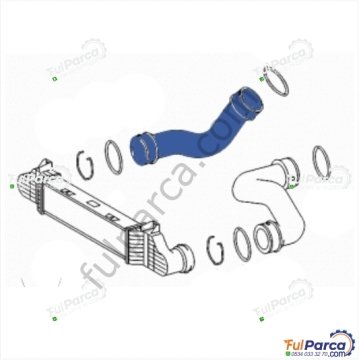 Mercedes W220 S220/S320 Turbo Hortumu/İntercooler Hortumu
