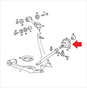 Mercedes W123 Şase Rotili -Kastel Rotili