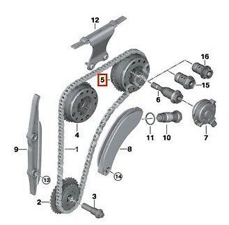 Bmw F30/F20/G20/G30/X1 F48/X2 F39 B32/B36/B38/B48/B58 Motor Vanus Dişlisi/Eksantrik Dişlisi Egsoz/Egzozst EMME
