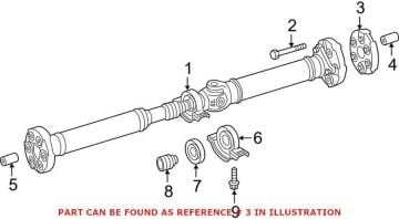 Mercedes W210/W211/220/W221/W203 Cdı Otomatik Şaft Köselesi ARKA