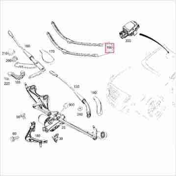 Mercedes W222 350 BlueTEC Ön Cam Silecek Süpürgesi