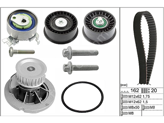 Opel Astra G/Astra H/Vectra C/Meriva/Corsa C Titiger Seti/Devirdaim/Su Pompası