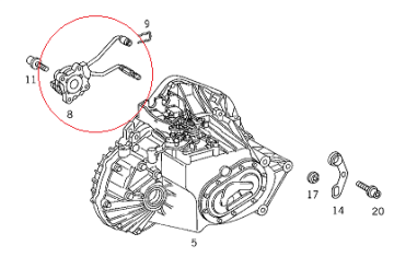 Vaneo W414/W168/W169/W245 668 Motor Debriyaj Bilyası/Debriyaj Rulmanı