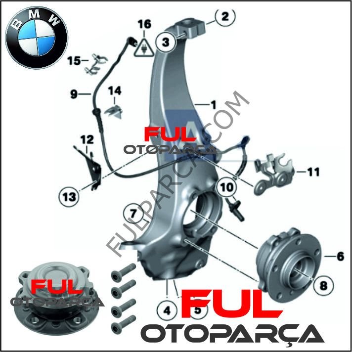 Bmw 5 Seri F10 Ön Porya