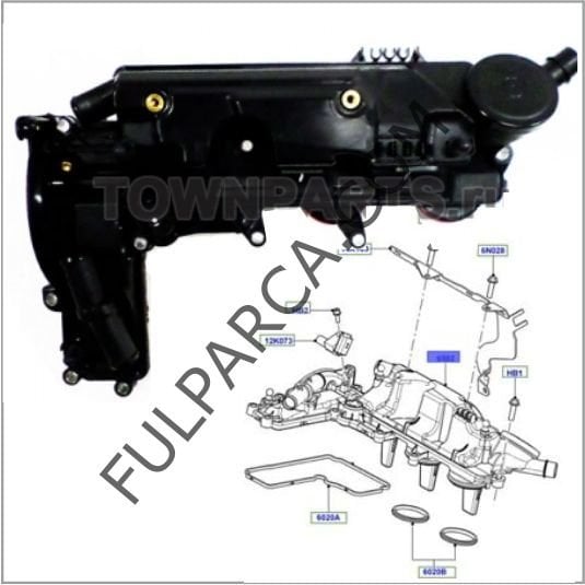 Land Rover Freelander2 Külbütör Kapağı Yedek Parça