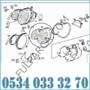 Mercedes E Glass W210 210 XENON Far Camı Sol