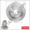 Mercedes W204 C200 Arka Fren Aynası,Arka Disk